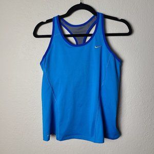 Nike Blue Dri-Fit Tank Top Size L